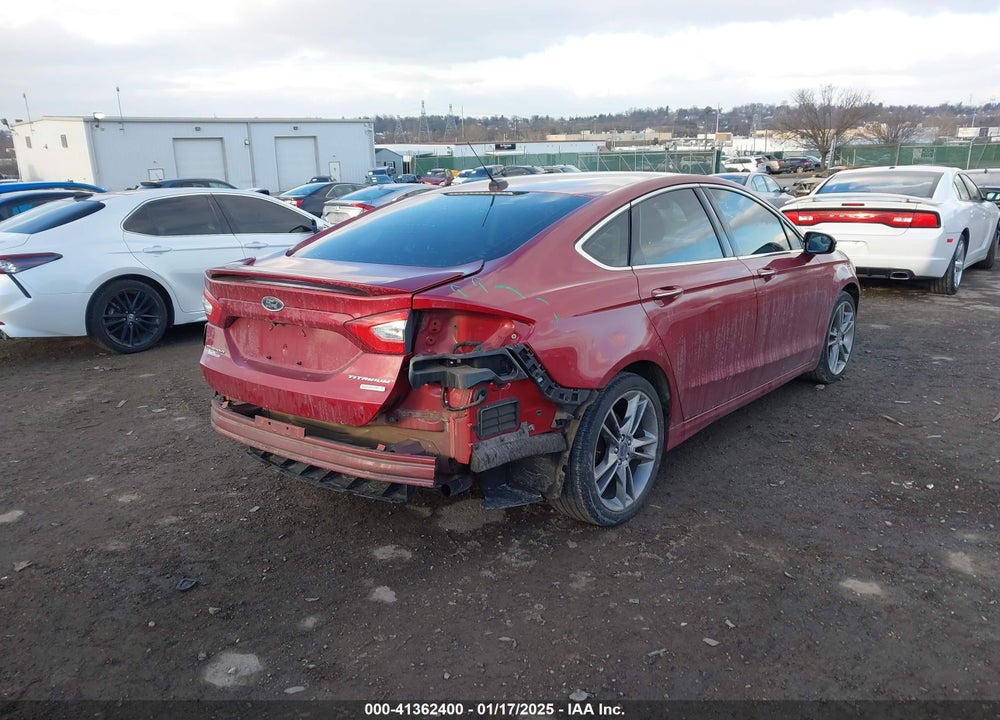 2015 FORD FUSION VIN: 3FA6P0K9XFR117911