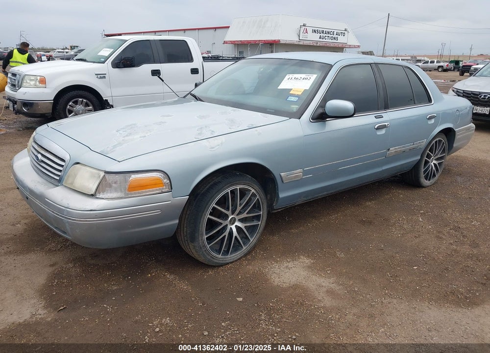 2002 FORD CROWN VICTORIA LX VIN: 2FAFP74W12X119070