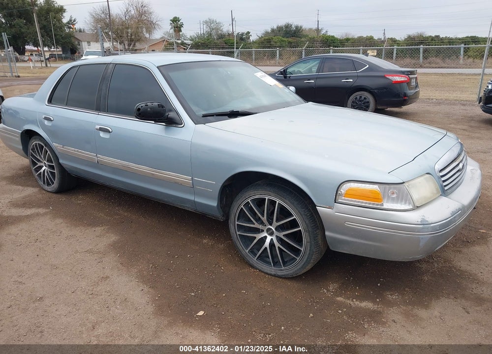 2002 FORD CROWN VICTORIA LX VIN: 2FAFP74W12X119070