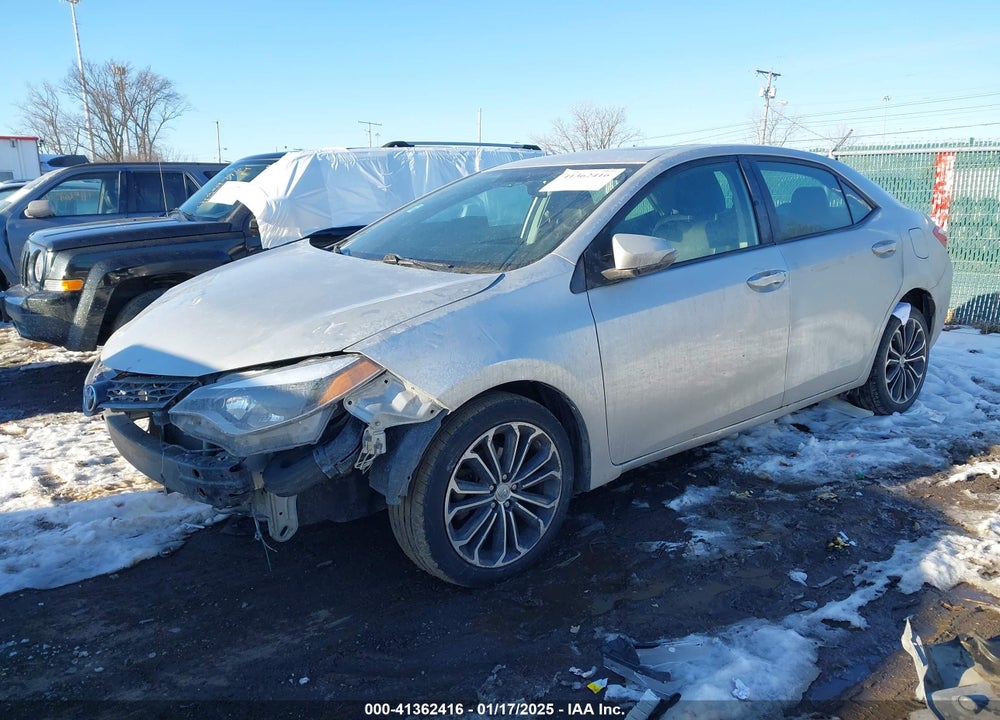 2015 TOYOTA COROLLA S PLUS VIN: 2T1BURHE9FC307621