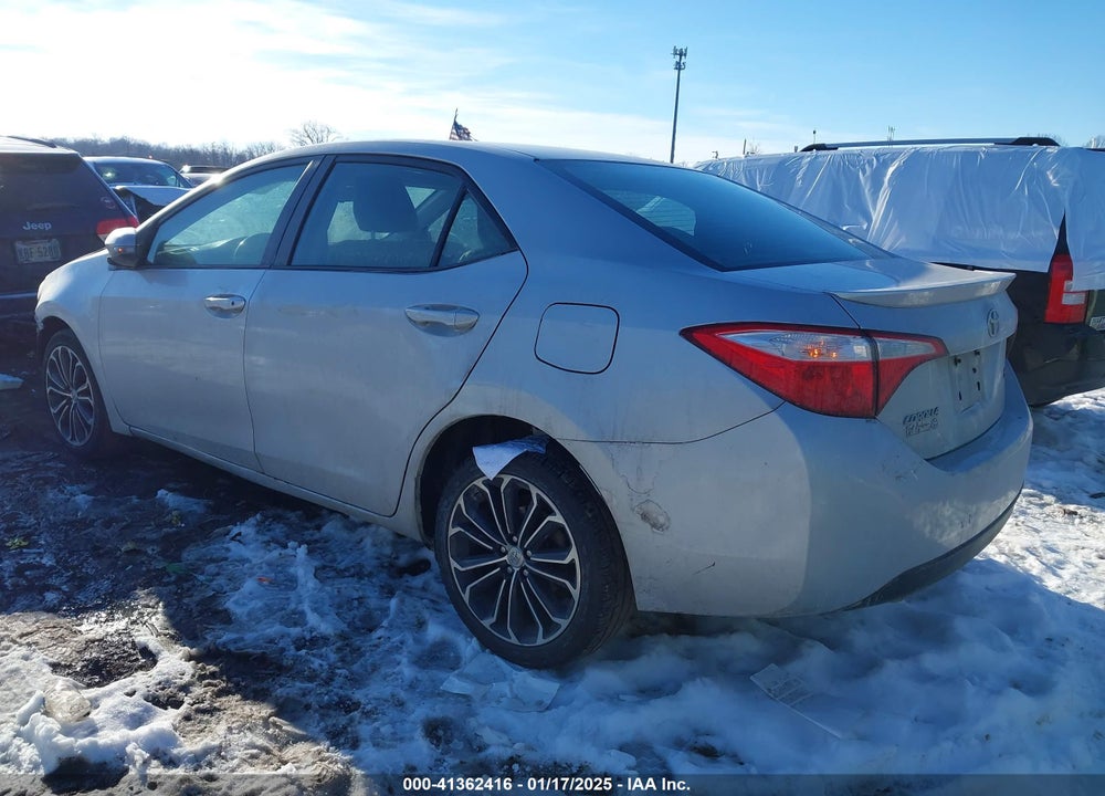 2015 TOYOTA COROLLA S PLUS VIN: 2T1BURHE9FC307621
