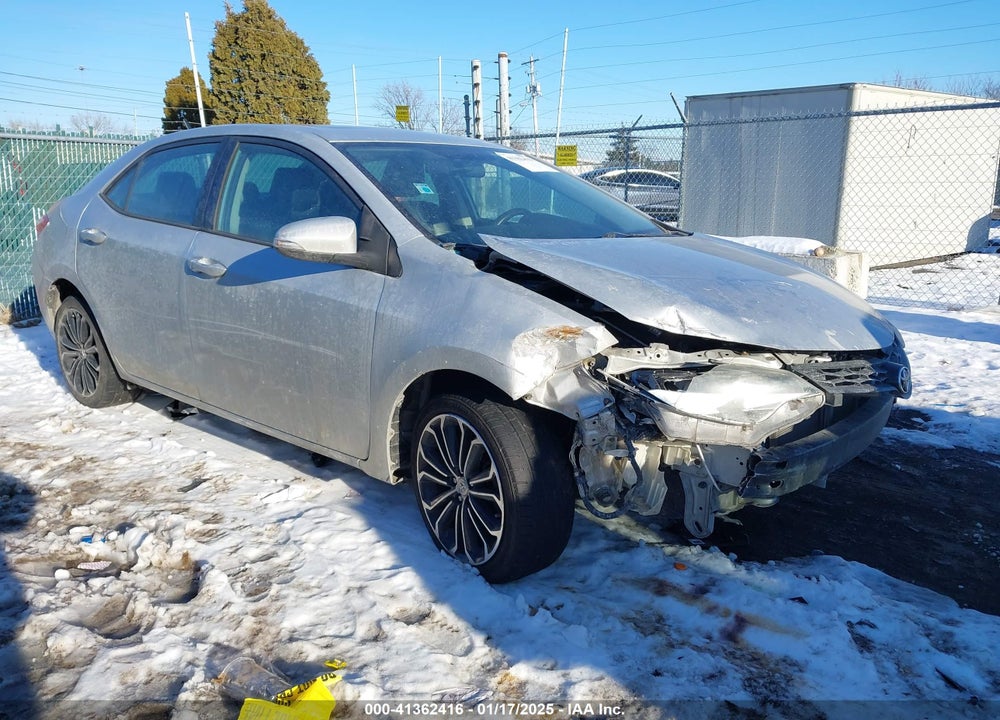2015 TOYOTA COROLLA S PLUS VIN: 2T1BURHE9FC307621