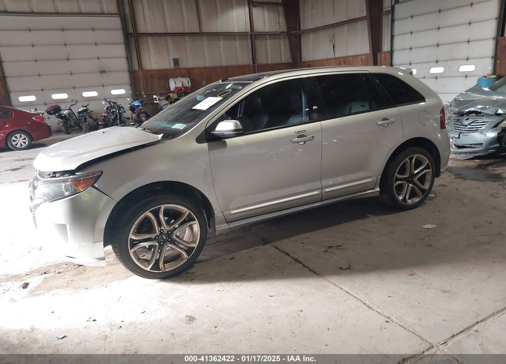 2013 FORD EDGE SPORT VIN: 2FMDK4AK9DBB48523