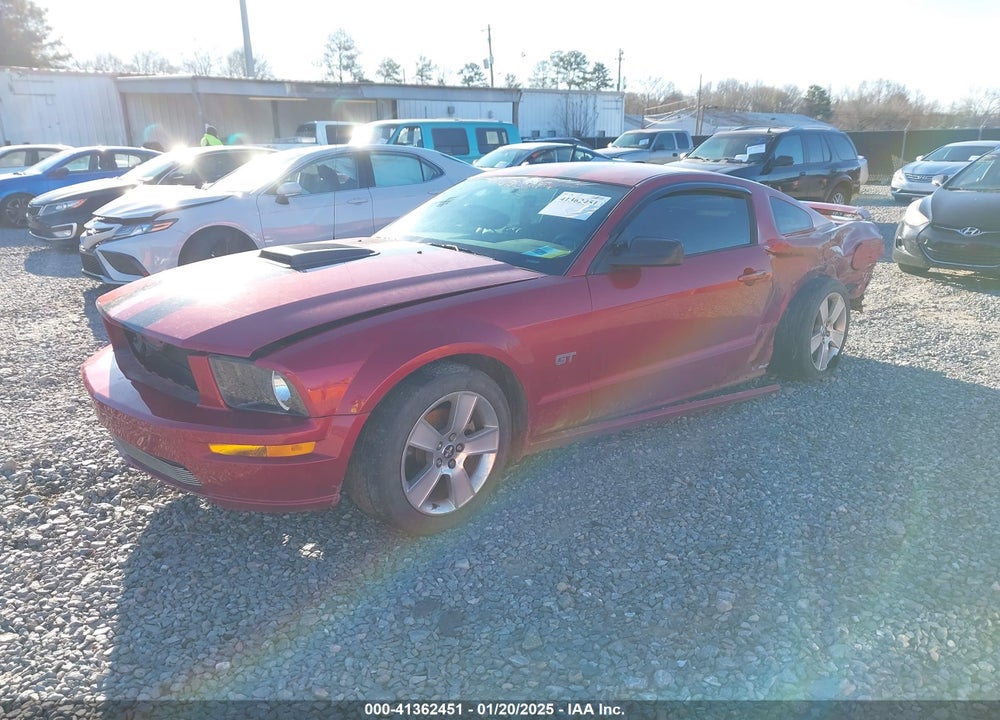 2007 FORD MUSTANG VIN: 1ZVHT82H075217702