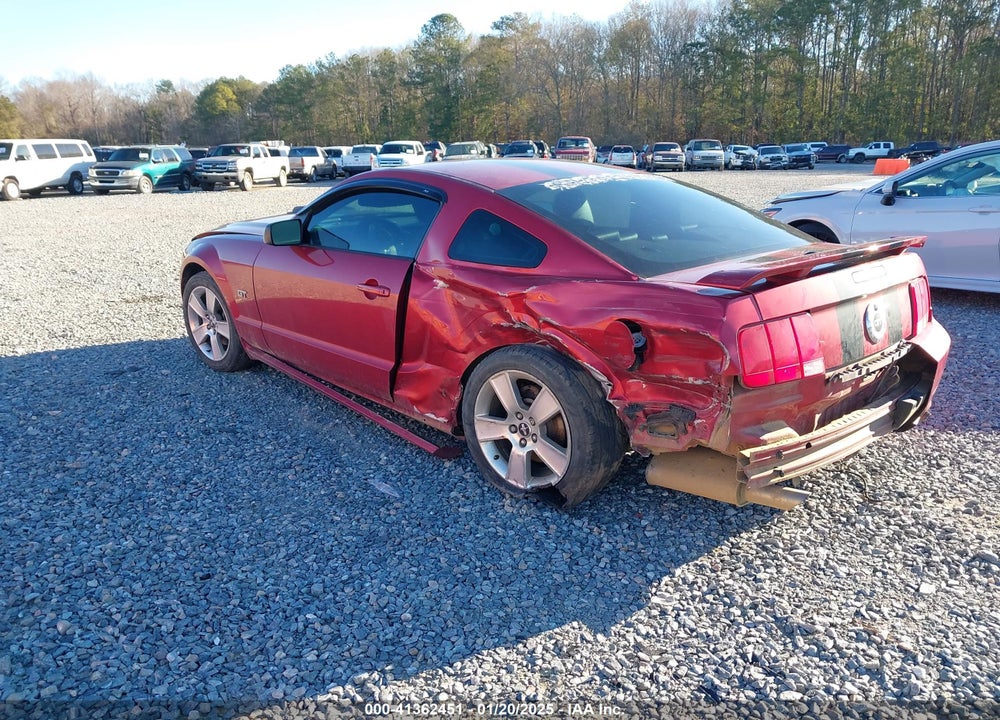 2007 FORD MUSTANG VIN: 1ZVHT82H075217702
