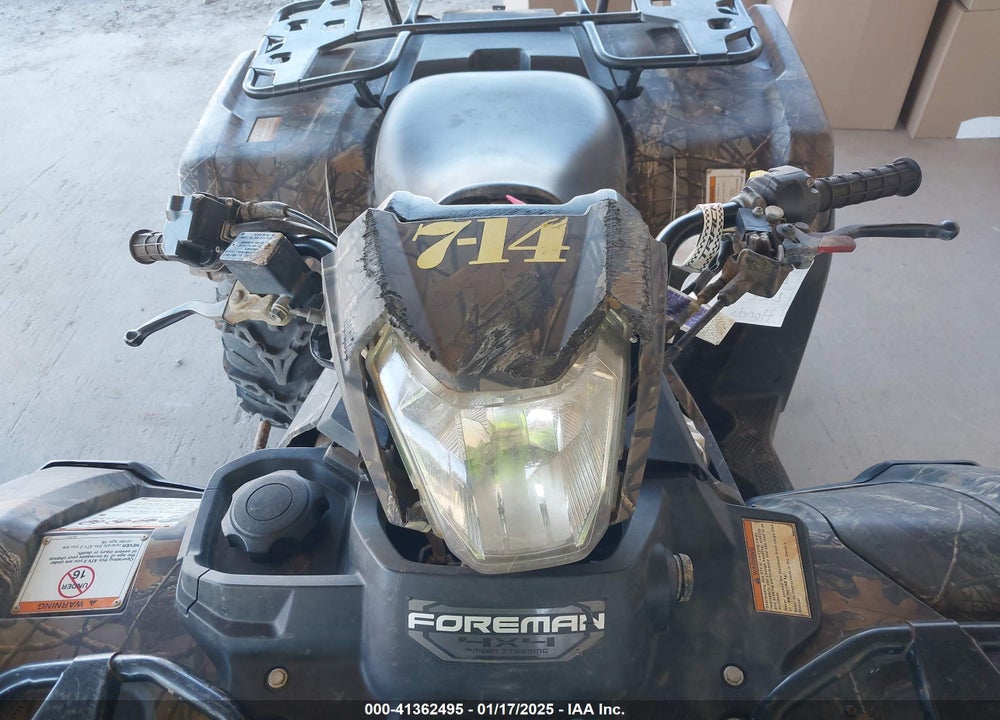 2021 HONDA TRX520 FM VIN: 1HFTE44T3M4700139