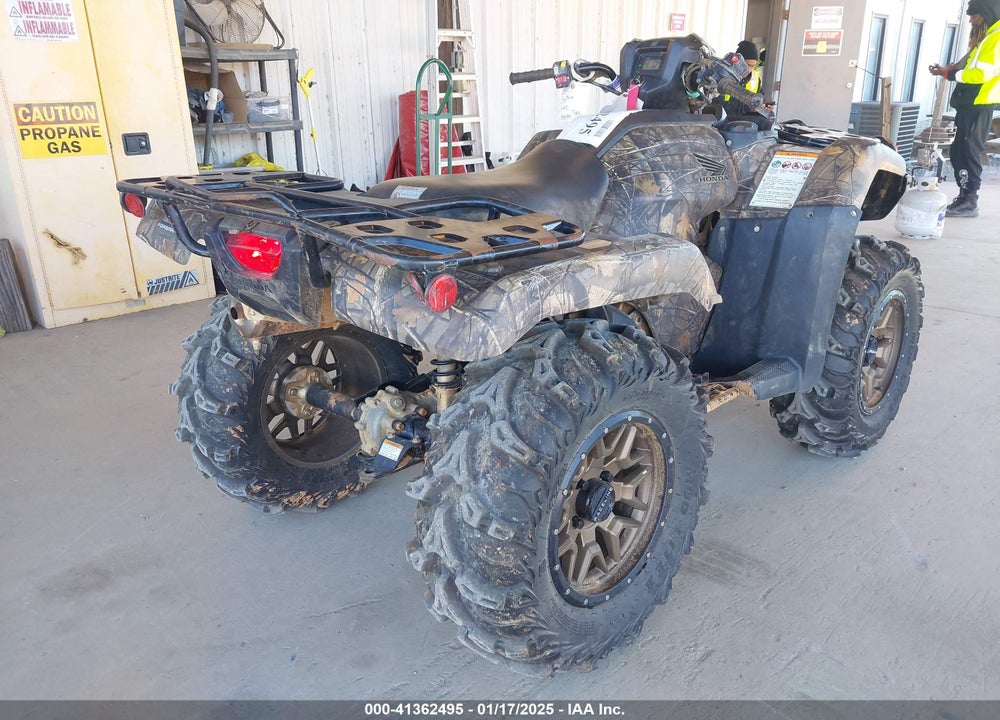 2021 HONDA TRX520 FM VIN: 1HFTE44T3M4700139