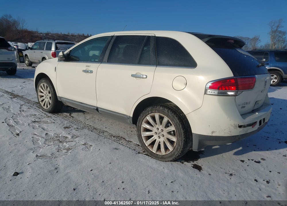 2012 LINCOLN MKX VIN: 2LMDJ8JK8CBL11403