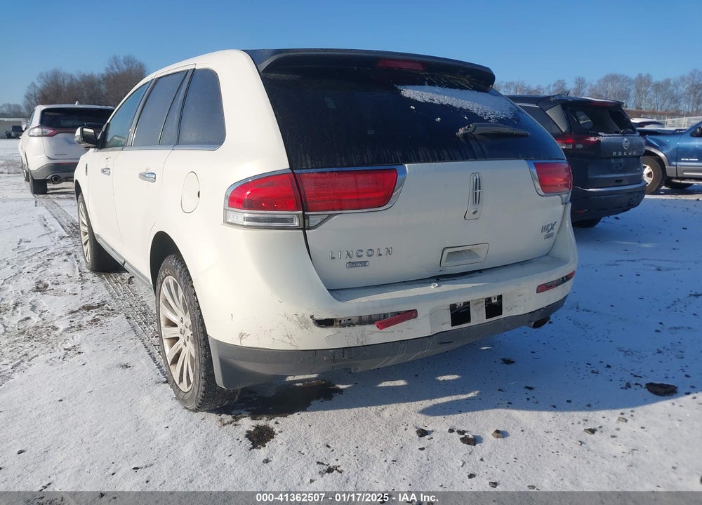 2012 LINCOLN MKX VIN: 2LMDJ8JK8CBL11403