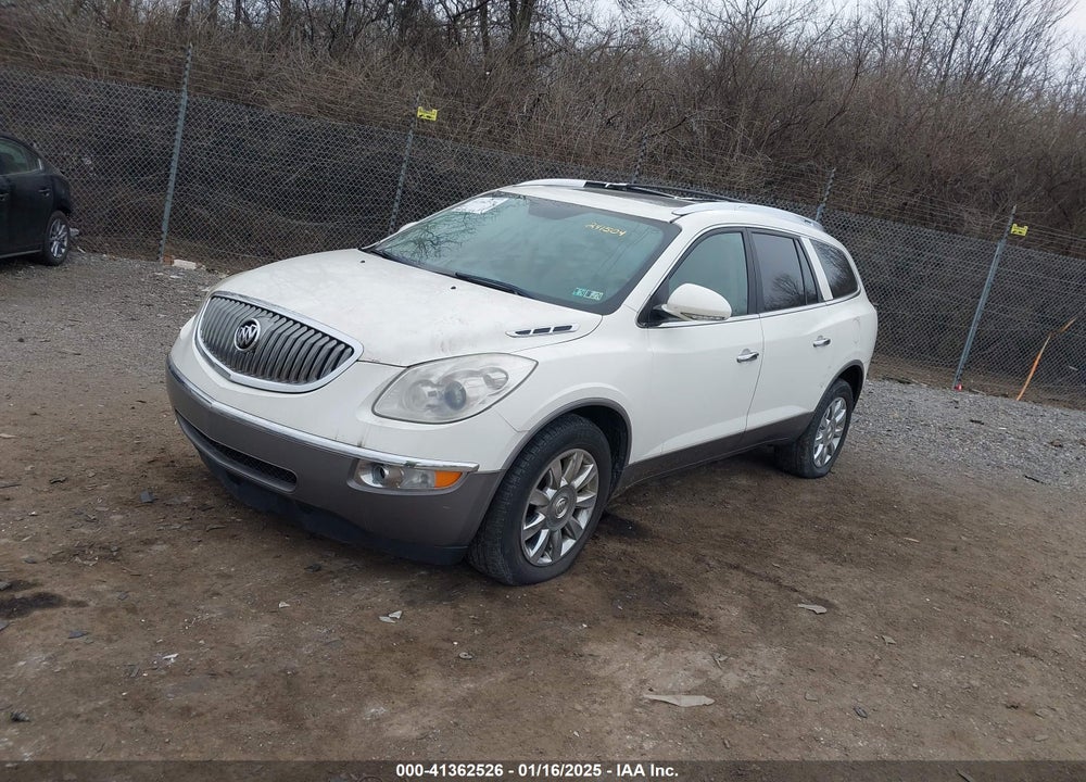 2012 BUICK ENCLAVE PREMIUM VIN: 5GAKRDED1CJ241504