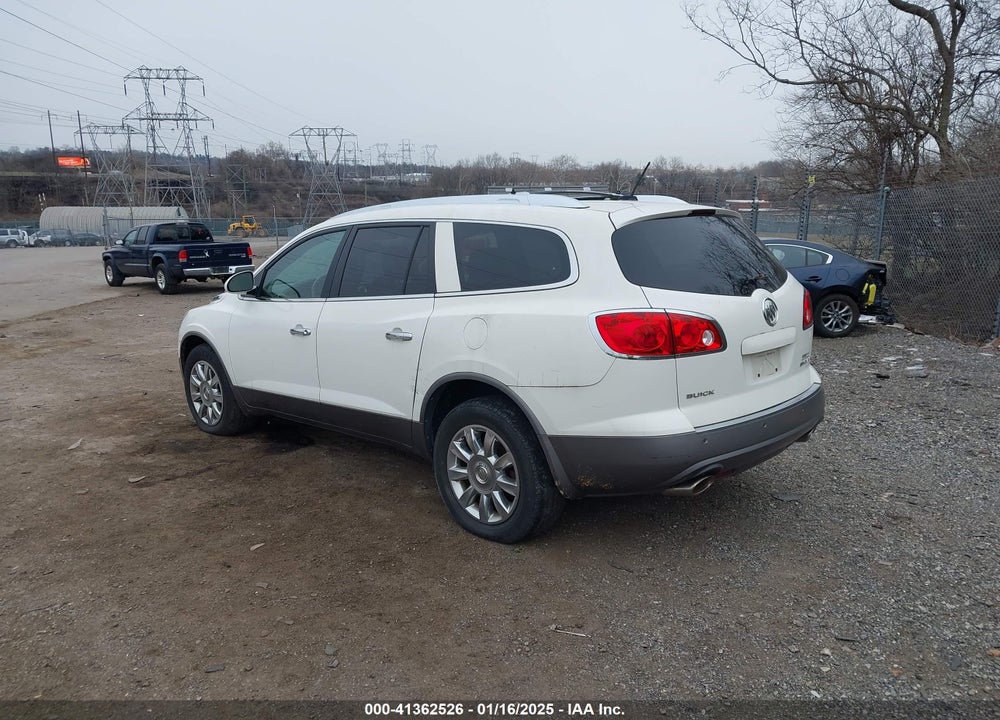 2012 BUICK ENCLAVE PREMIUM VIN: 5GAKRDED1CJ241504
