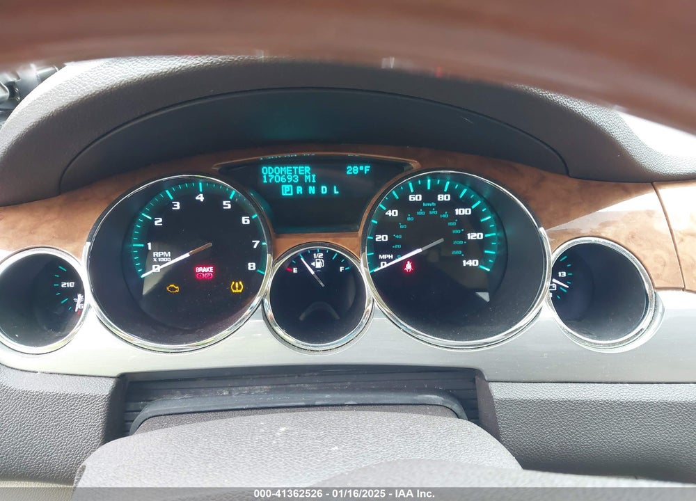 2012 BUICK ENCLAVE PREMIUM VIN: 5GAKRDED1CJ241504
