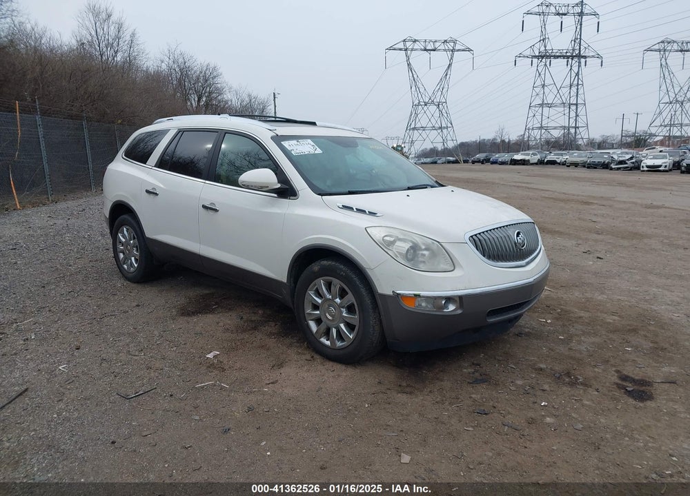 2012 BUICK ENCLAVE PREMIUM VIN: 5GAKRDED1CJ241504