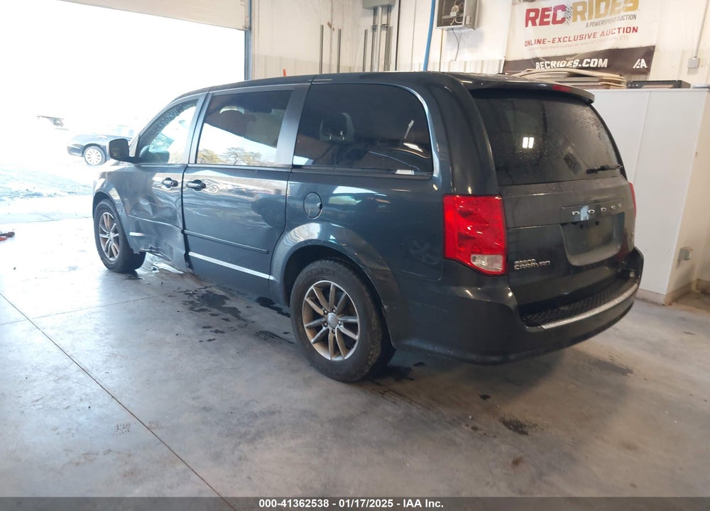 2014 DODGE GRAND CARAVAN R/T VIN: 2C4RDGEG9ER323695
