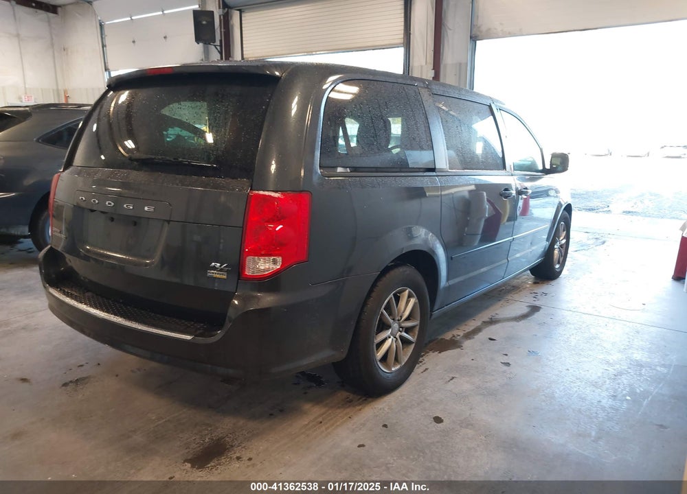 2014 DODGE GRAND CARAVAN R/T VIN: 2C4RDGEG9ER323695