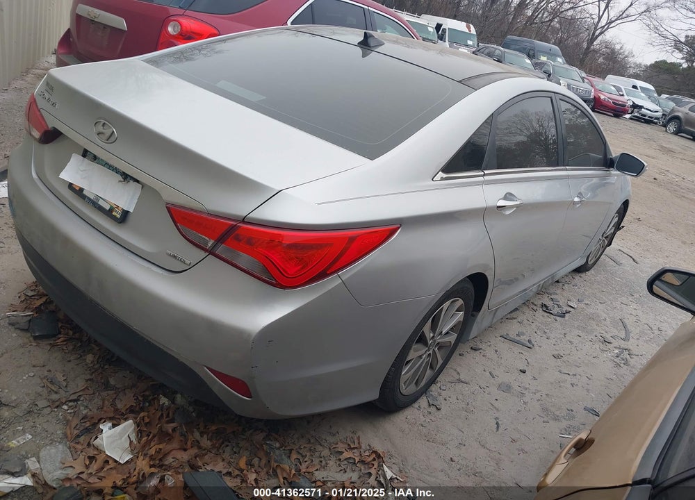 2014 HYUNDAI SONATA VIN: 5NPEC4AC1EH896462
