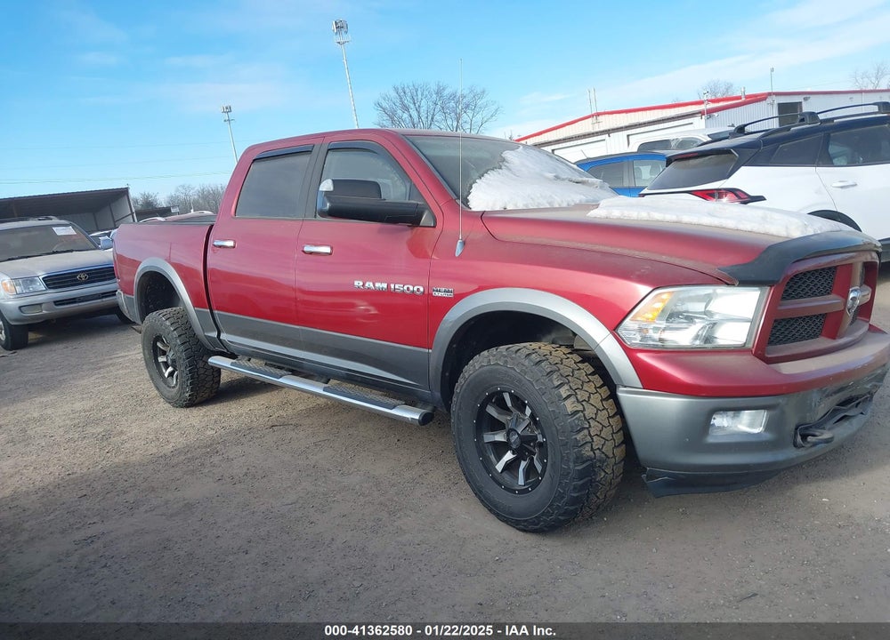 2012 RAM 1500 SLT VIN: 1C6RD7LT7CS256274