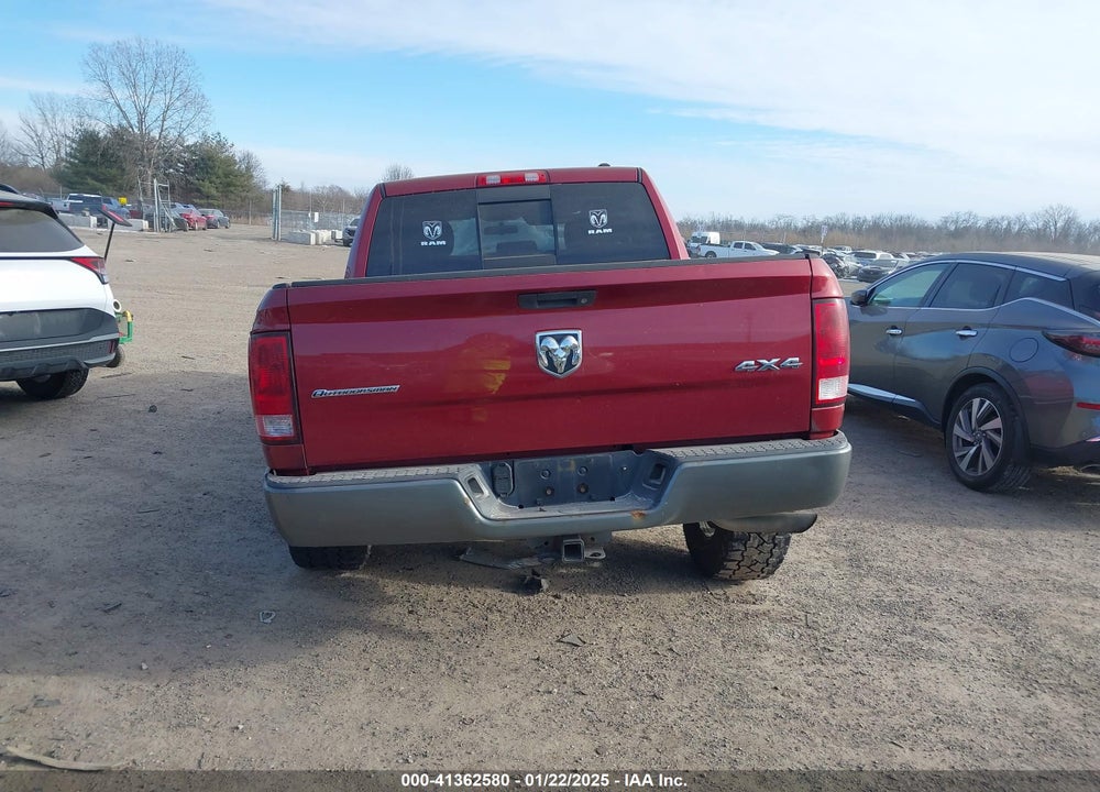 2012 RAM 1500 SLT VIN: 1C6RD7LT7CS256274