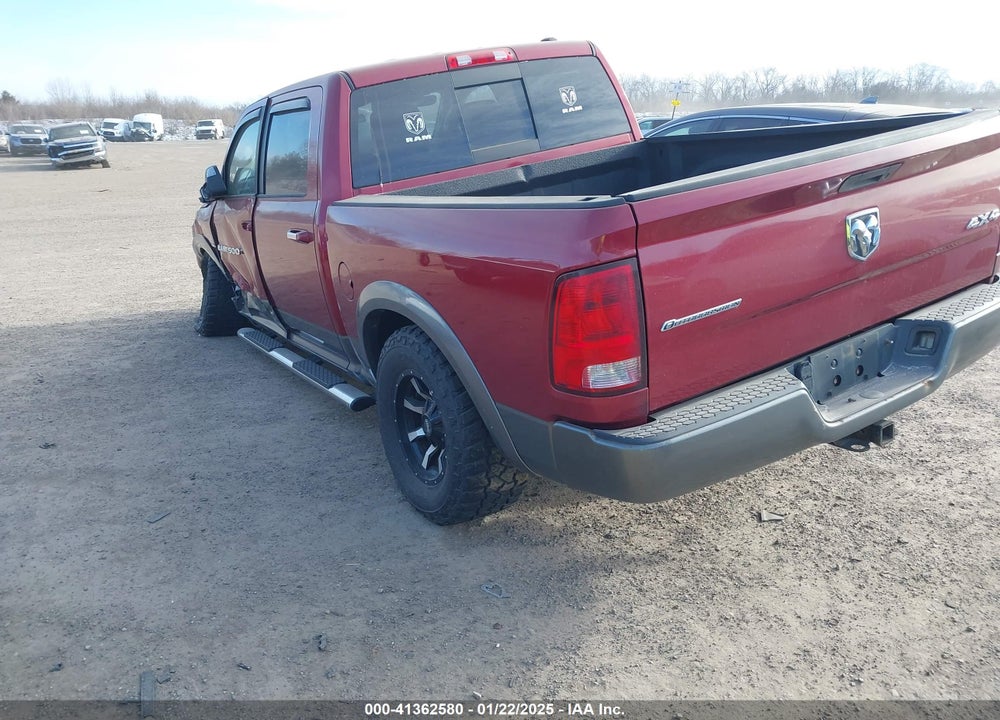 2012 RAM 1500 SLT VIN: 1C6RD7LT7CS256274