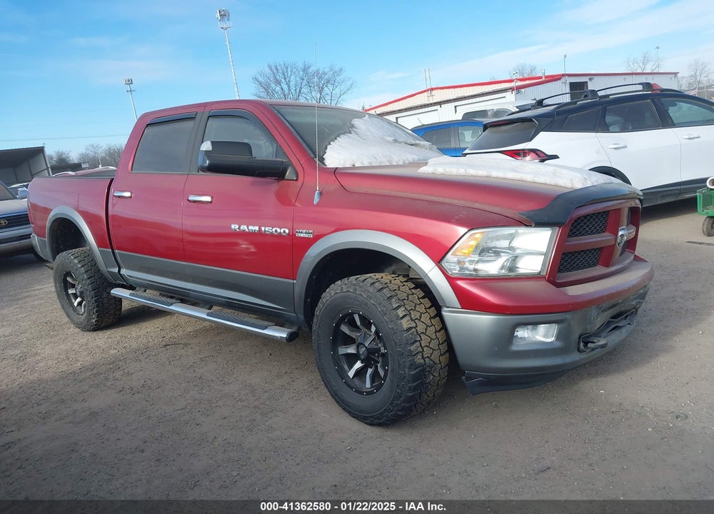 2012 RAM 1500 SLT VIN: 1C6RD7LT7CS256274