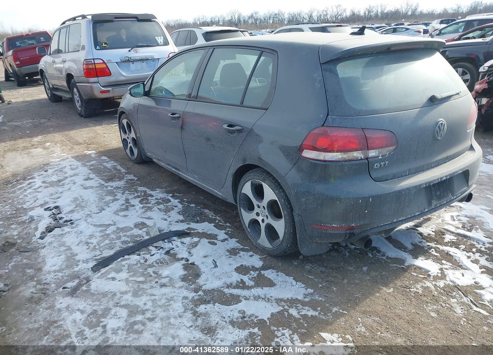 2012 VOLKSWAGEN GTI 4-DOOR VIN: WVWGV7AJ2CW017044