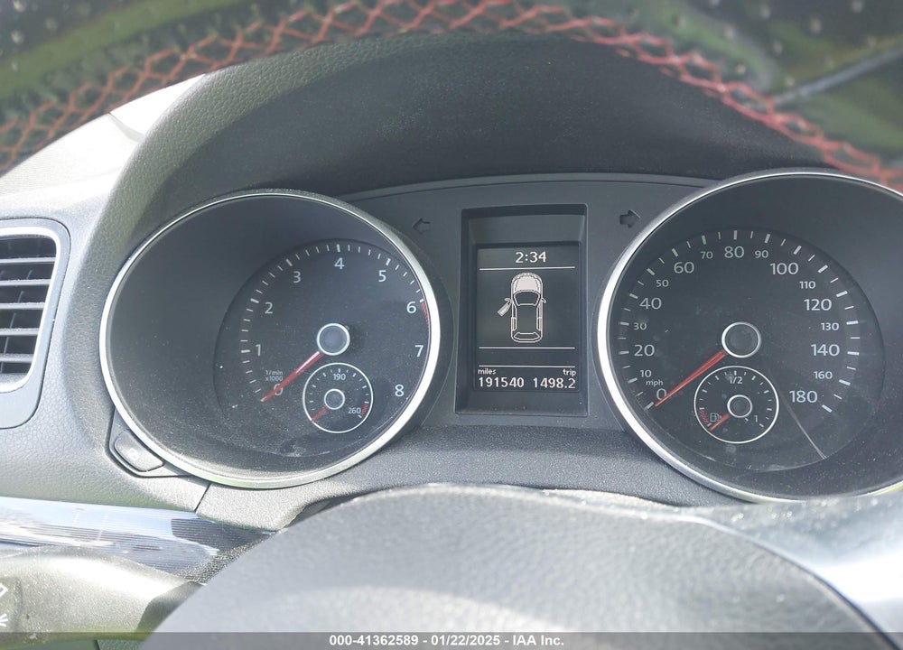 2012 VOLKSWAGEN GTI 4-DOOR VIN: WVWGV7AJ2CW017044