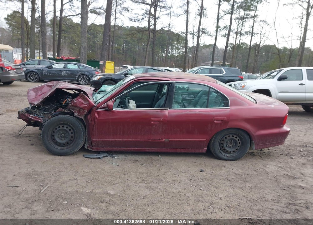 2003 MITSUBISHI GALANT VIN: 4A3AA46G73E106706