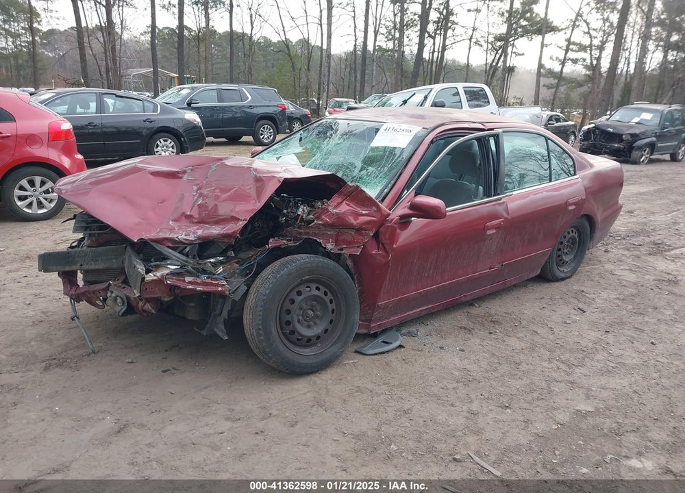 2003 MITSUBISHI GALANT VIN: 4A3AA46G73E106706