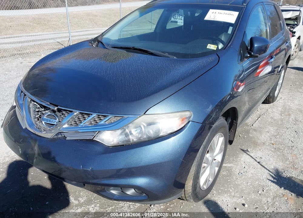 2014 NISSAN MURANO SL VIN: JN8AZ1MWXEW520200