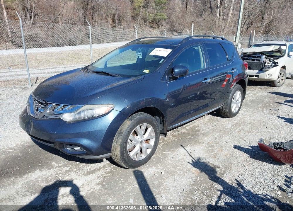 2014 NISSAN MURANO SL VIN: JN8AZ1MWXEW520200