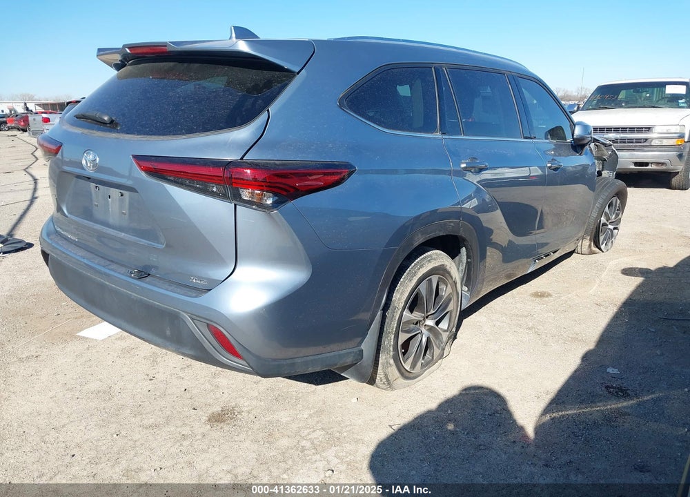 2021 TOYOTA HIGHLANDER VIN: 5TDGZRAH6MS089301