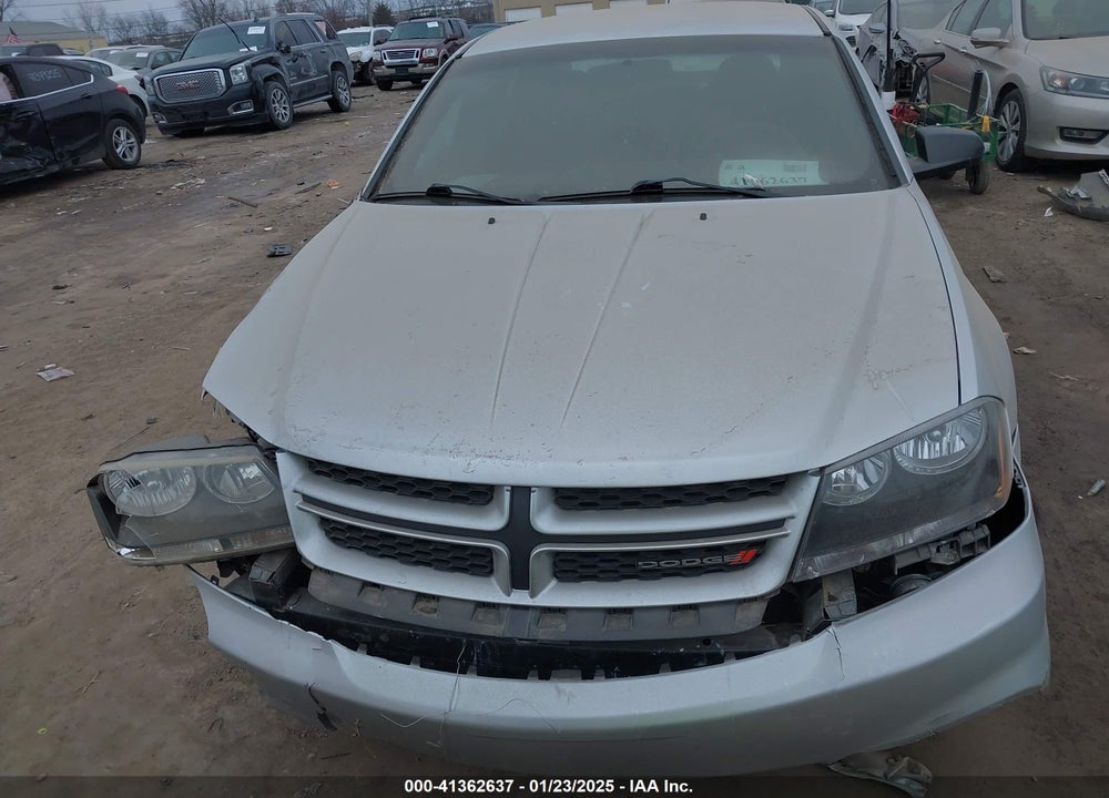 2012 DODGE AVENGER VIN: 1C3CDZABXCN122673