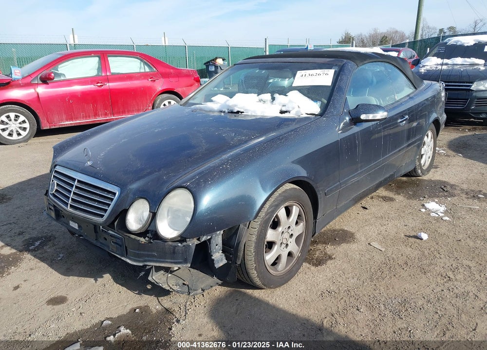 2002 MERCEDES-BENZ CLK 320 VIN: WDBLK65G32T104613
