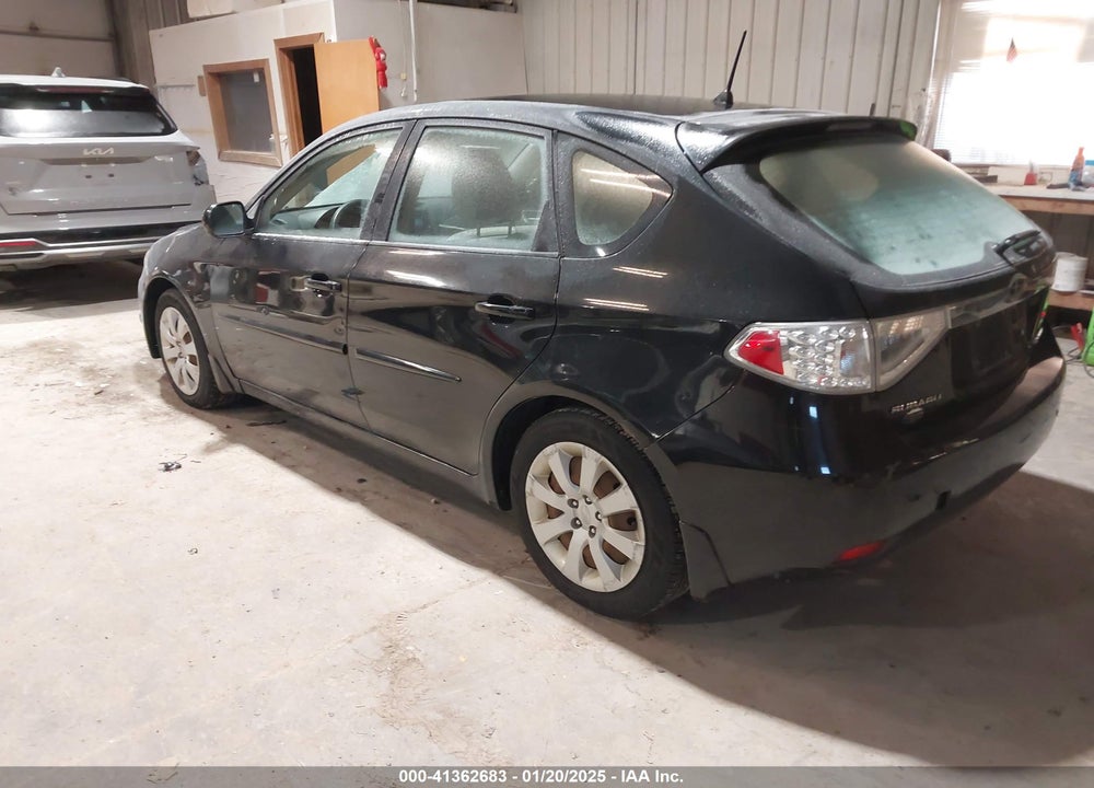 2009 SUBARU IMPREZA 2.5I VIN: JF1GH616X9G800845