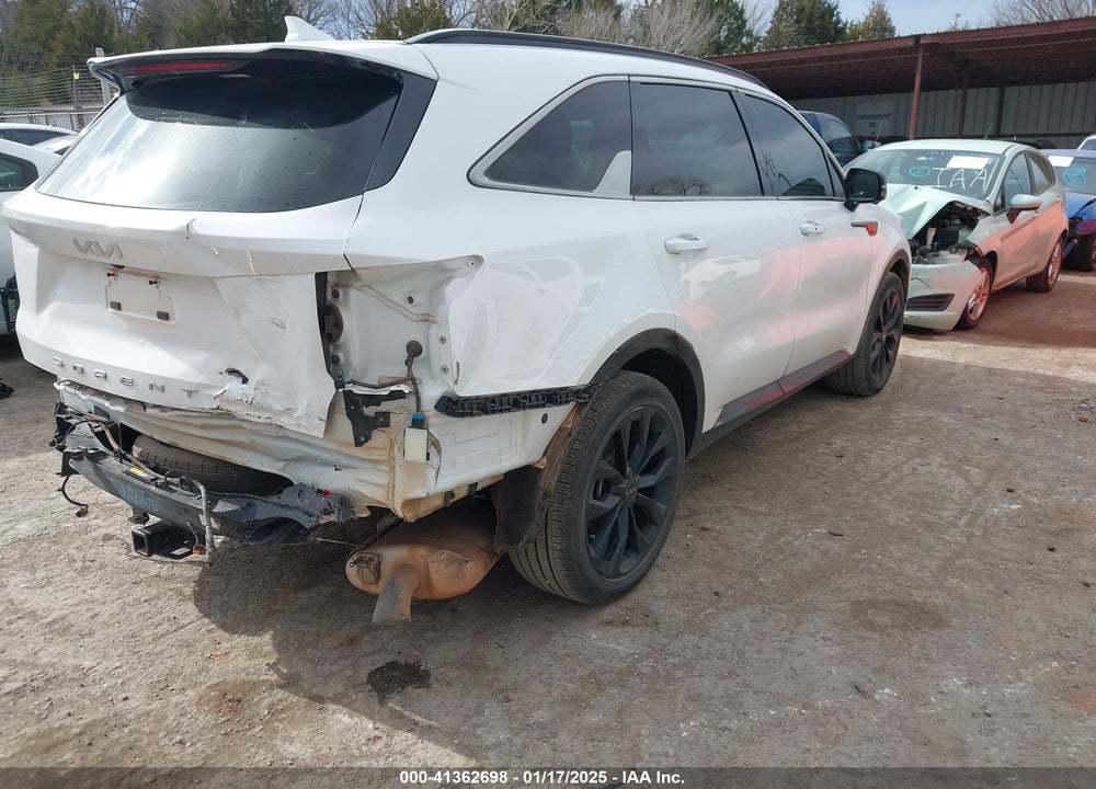 2022 KIA SORENTO SX PRESTIGE VIN: 5XYRK4LF4NG114481