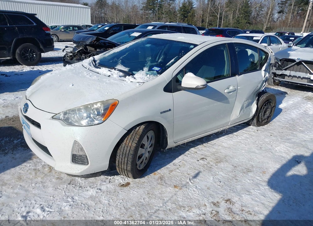 2013 TOYOTA PRIUS C VIN: JTDKDTB32D1046161