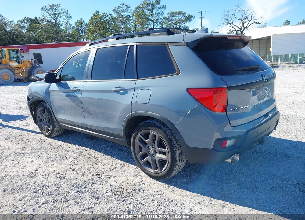 2022 HONDA PASSPORT 2WD EX-L VIN: 5FNYF7H58NB000976