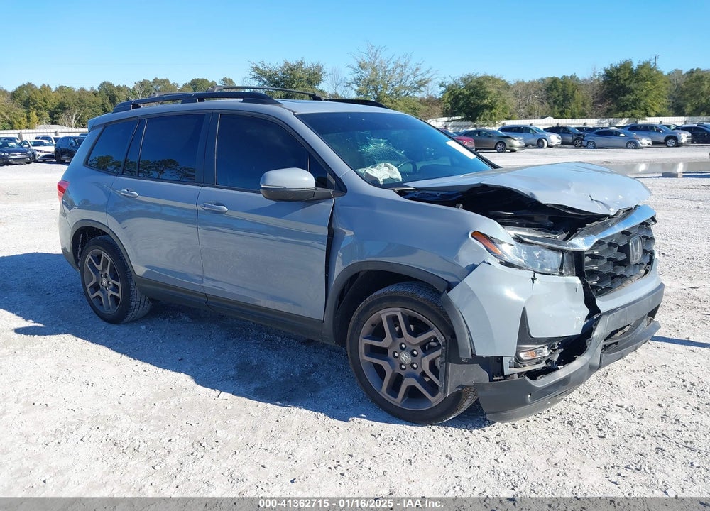2022 HONDA PASSPORT 2WD EX-L VIN: 5FNYF7H58NB000976
