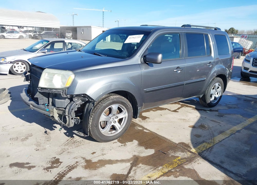 2012 HONDA PILOT EX-L VIN: 5FNYF3H56CB025879