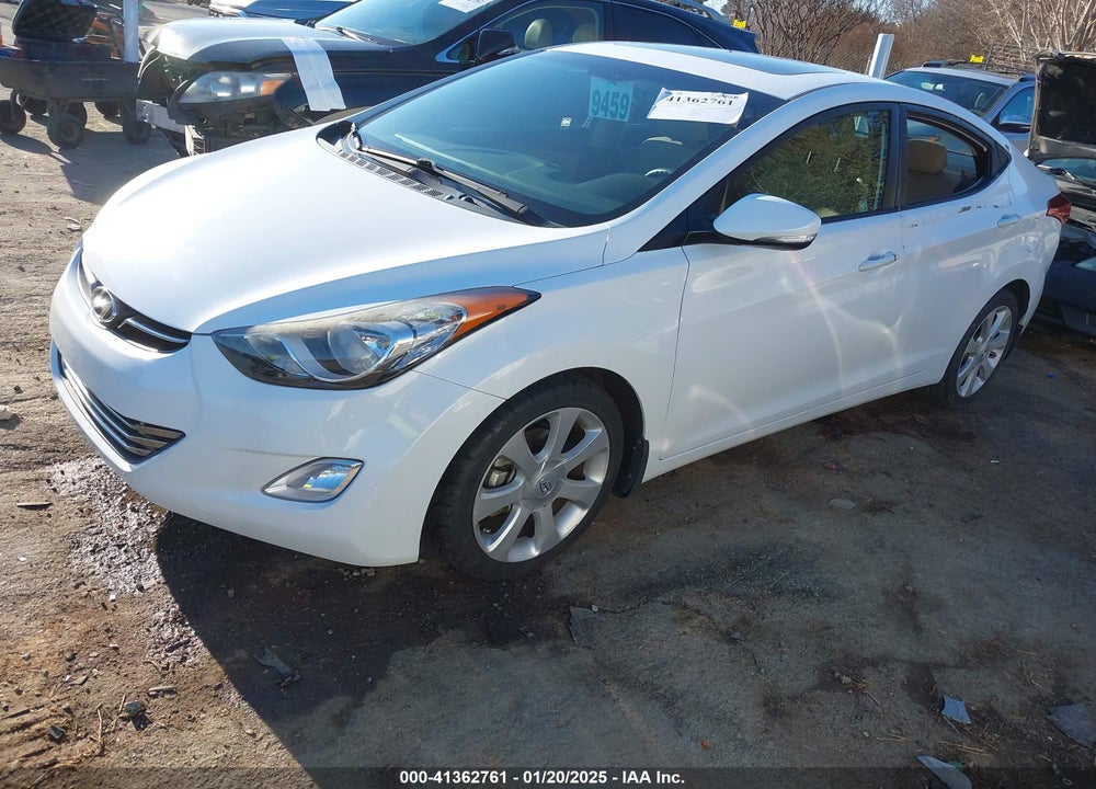 2013 HYUNDAI ELANTRA LIMITED VIN: 5NPDH4AE3DH279402