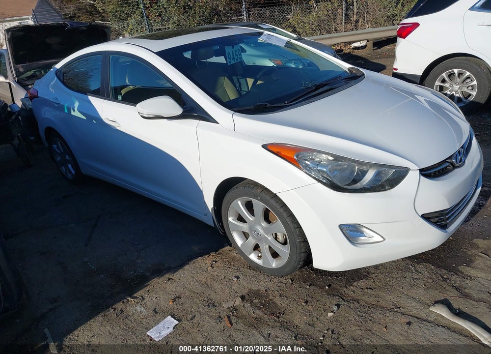 2013 HYUNDAI ELANTRA LIMITED VIN: 5NPDH4AE3DH279402