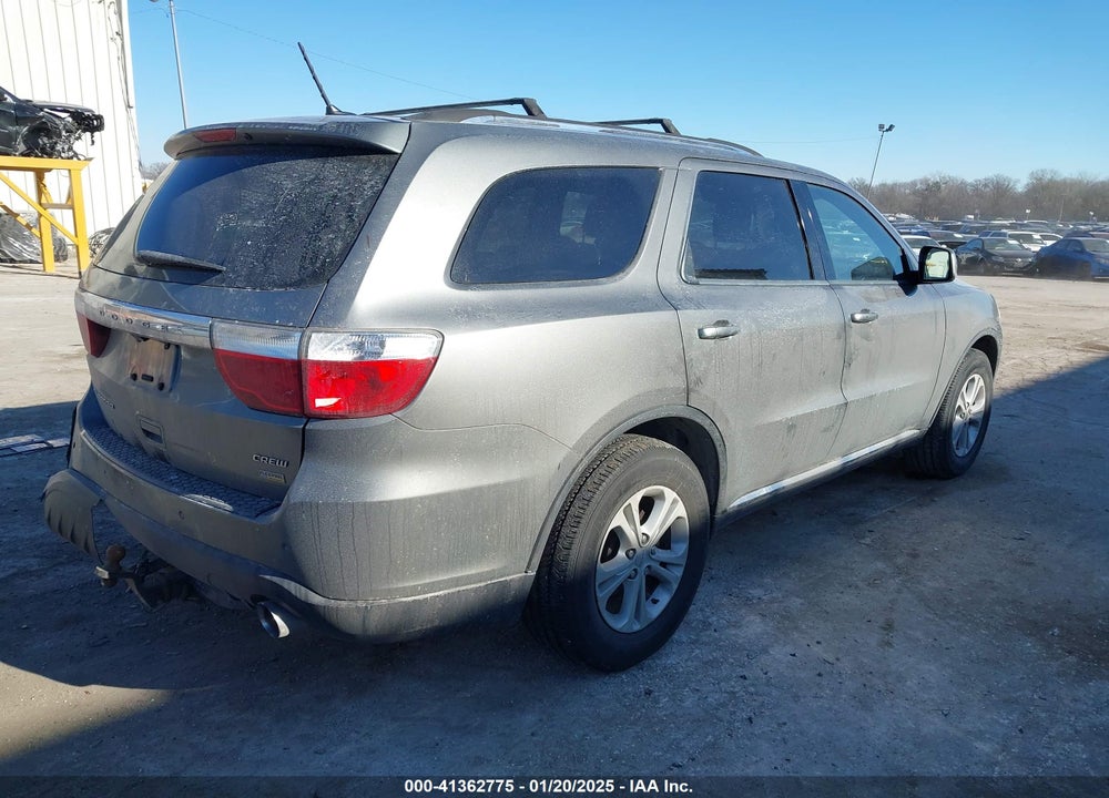 2011 DODGE DURANGO VIN: 1D4RD4GGXBC633714