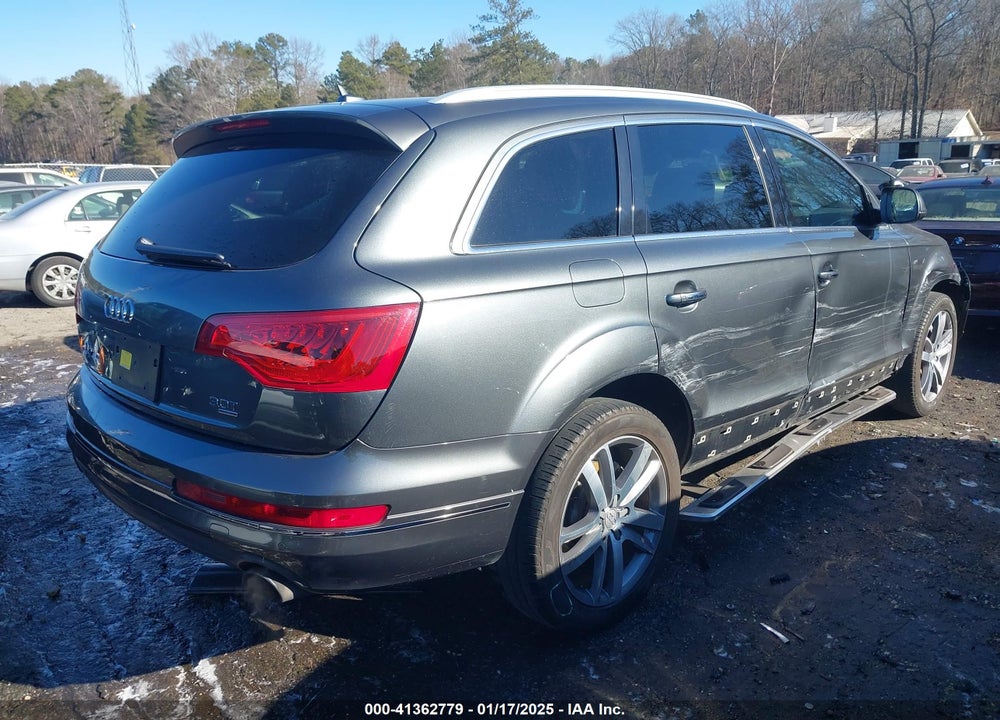 2014 AUDI Q7 3.0T PREMIUM PLUS VIN: WA1LGAFE6ED012911