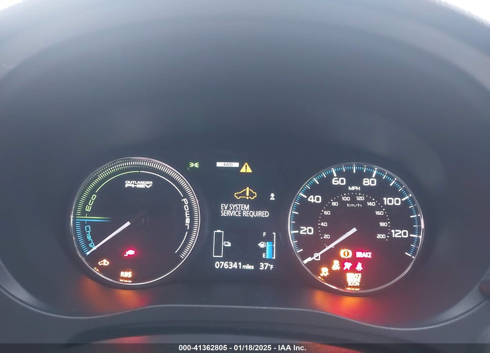 2018 MITSUBISHI OUTLANDER PHEV VIN: JA4J24A51JZ026128