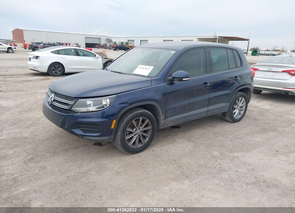 2014 VOLKSWAGEN TIGUAN SE VIN: WVGAV3AX0EW561155