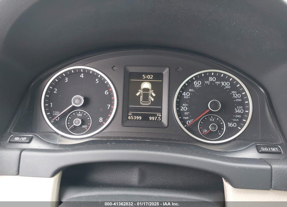 2014 VOLKSWAGEN TIGUAN SE VIN: WVGAV3AX0EW561155