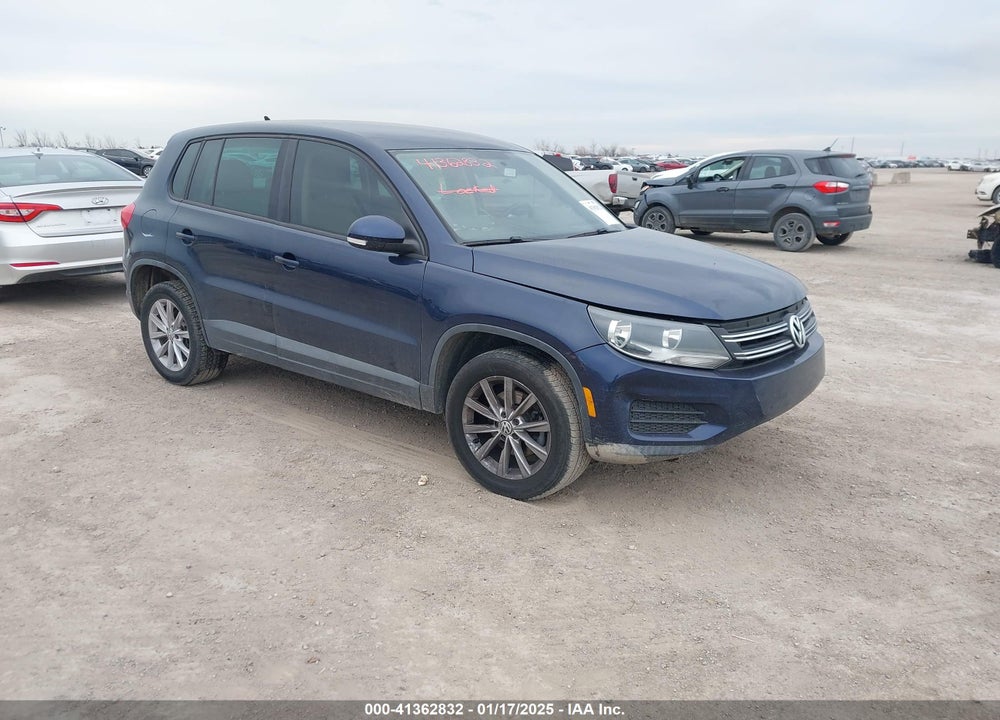 2014 VOLKSWAGEN TIGUAN SE VIN: WVGAV3AX0EW561155