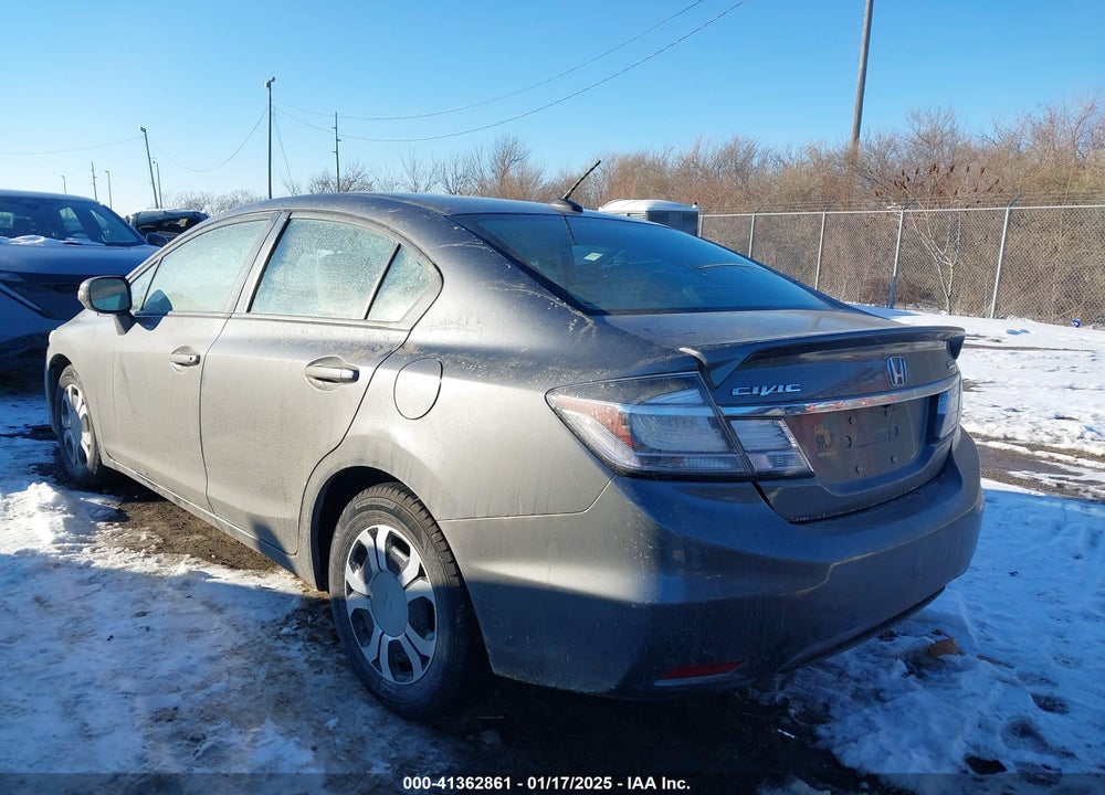 2013 HONDA CIVIC HYBRID VIN: 19XFB4F26DE001865