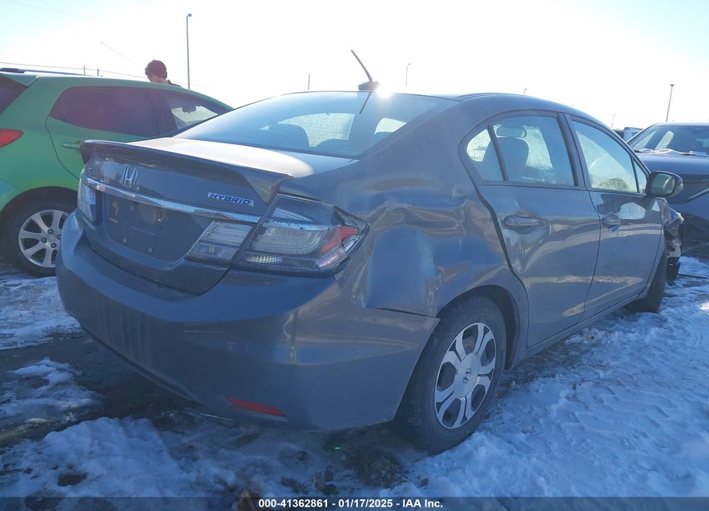 2013 HONDA CIVIC HYBRID VIN: 19XFB4F26DE001865