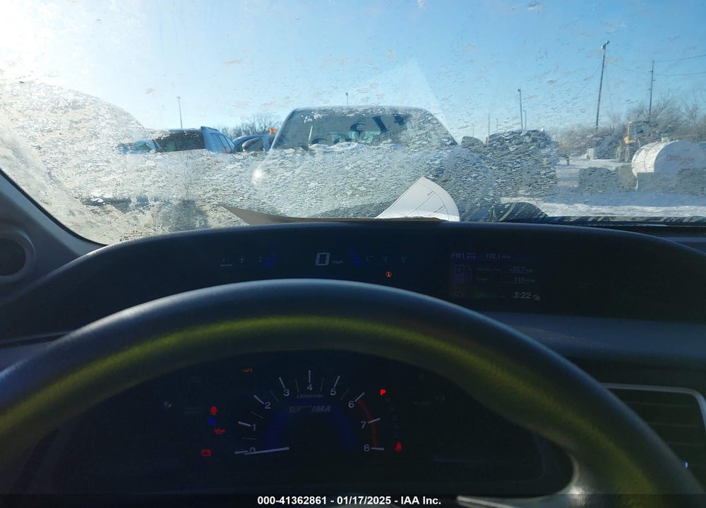 2013 HONDA CIVIC HYBRID VIN: 19XFB4F26DE001865